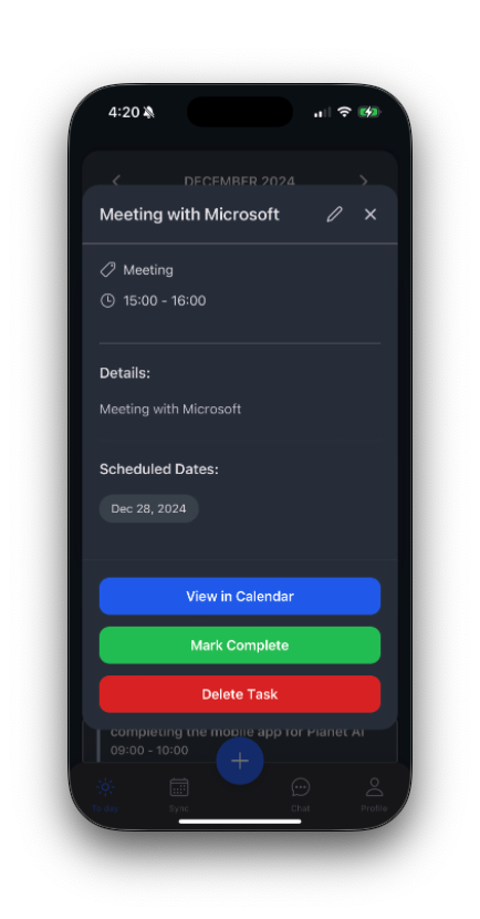 Task Details